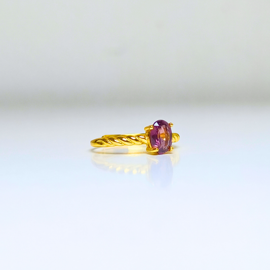 Twilight Helix | Spinel Ring