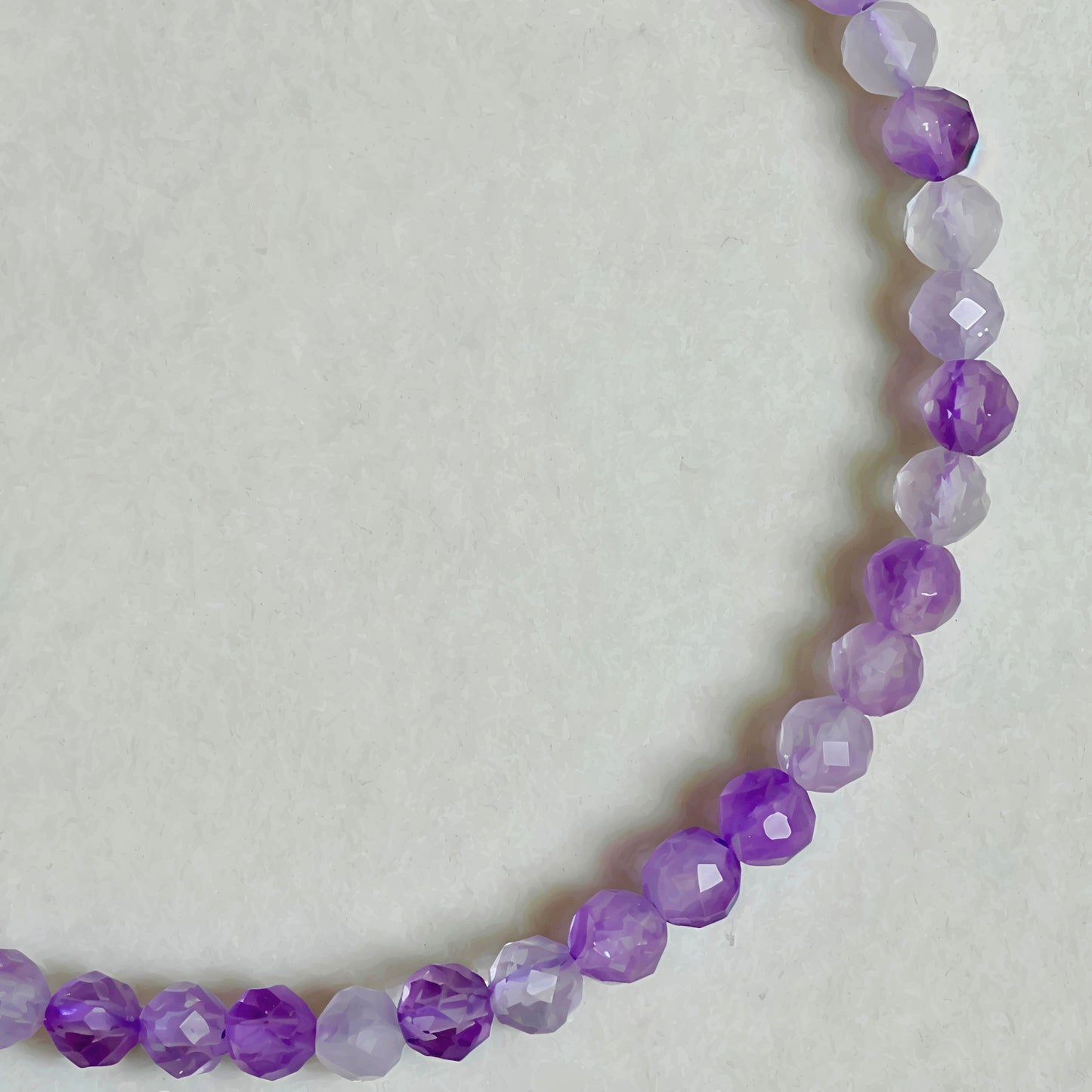 Amethyst | Faceted Gemstone Bracelet