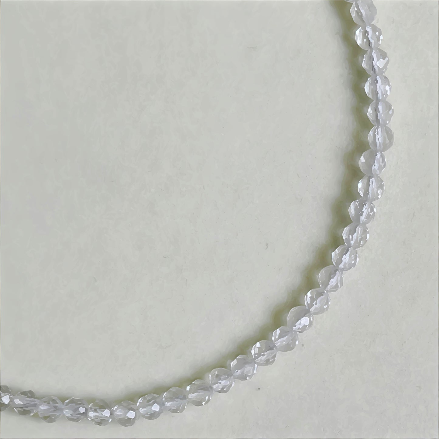 Clear Quartz | Faceted Gemstone Bracelet