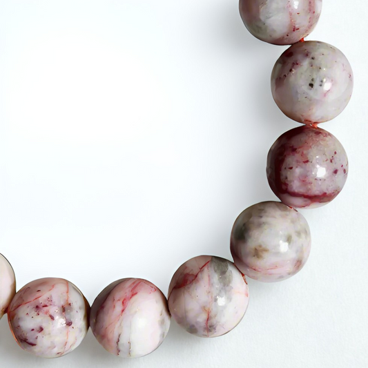 Lunaria Root | Raw Cinnabar Bracelet