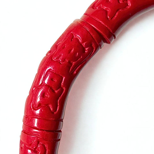 Auspicious Flow | Cinnabar Realgar Ruyi Bracelet