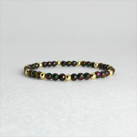 Midnight Prism | Hematite Bracelet