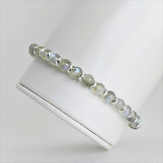 Midnight Veil| Labradorite Bracelet