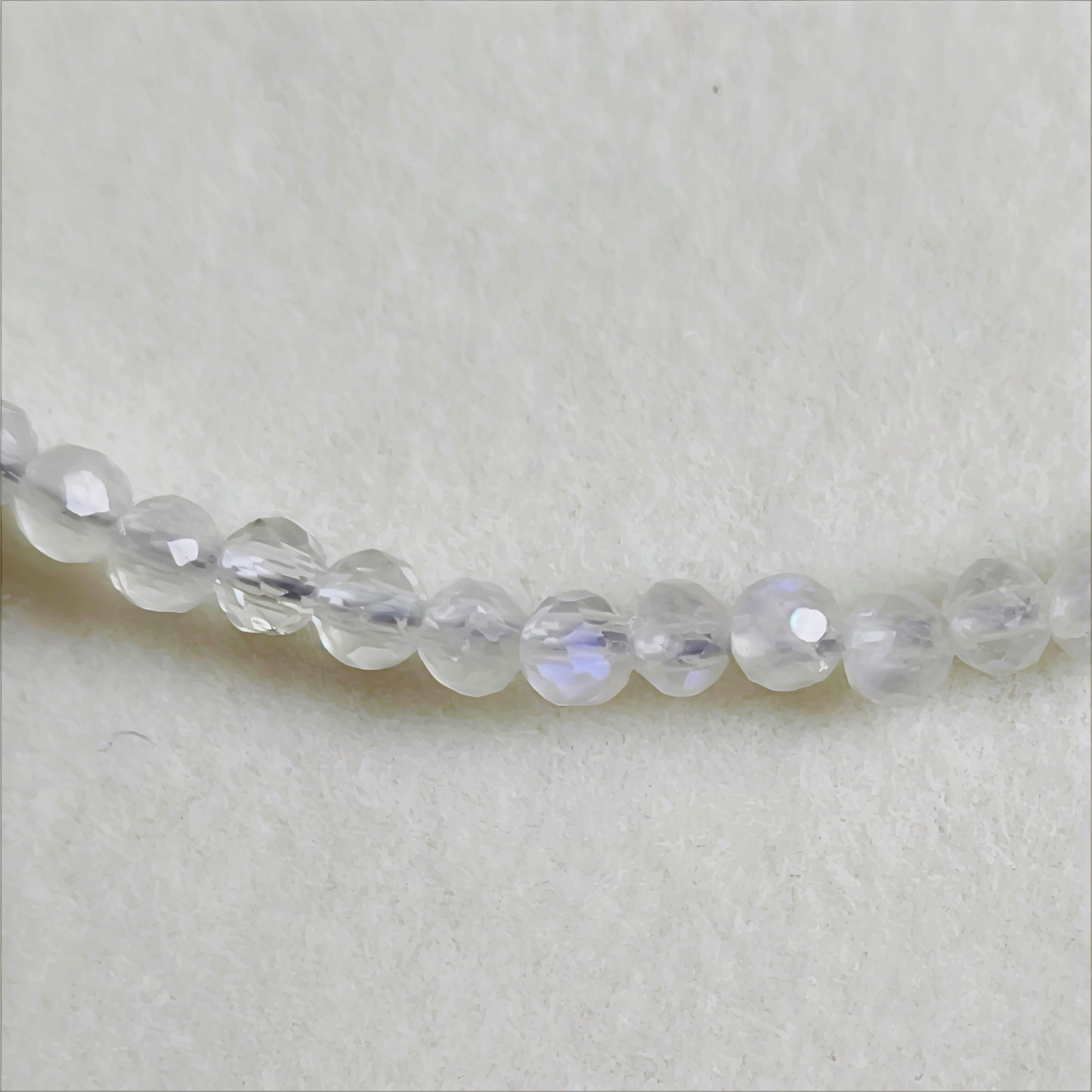 Moonstone | Faceted Gemstone Bracelet