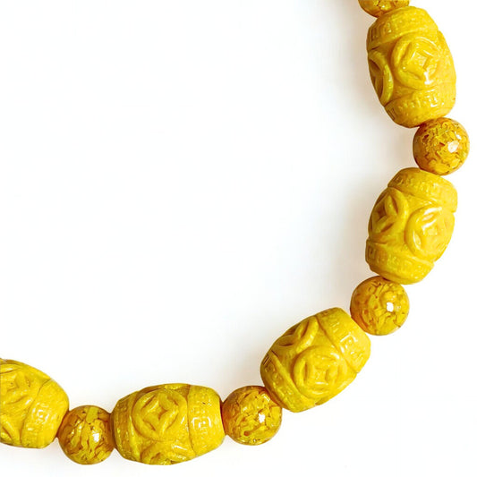 Golden Blessing | Realgar Bracelet