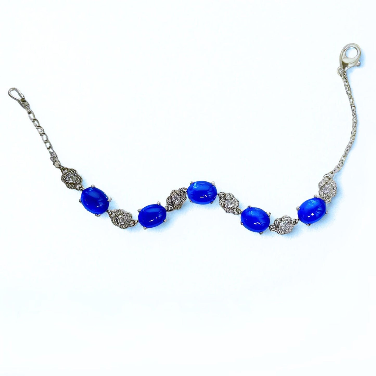 Sapphire Crest | Lab-Grown Sapphire Bracelet