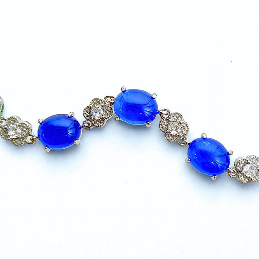Sapphire Crest | Lab-Grown Sapphire Bracelet