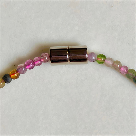 Tourmaline | Faceted Gemstone Bracelet