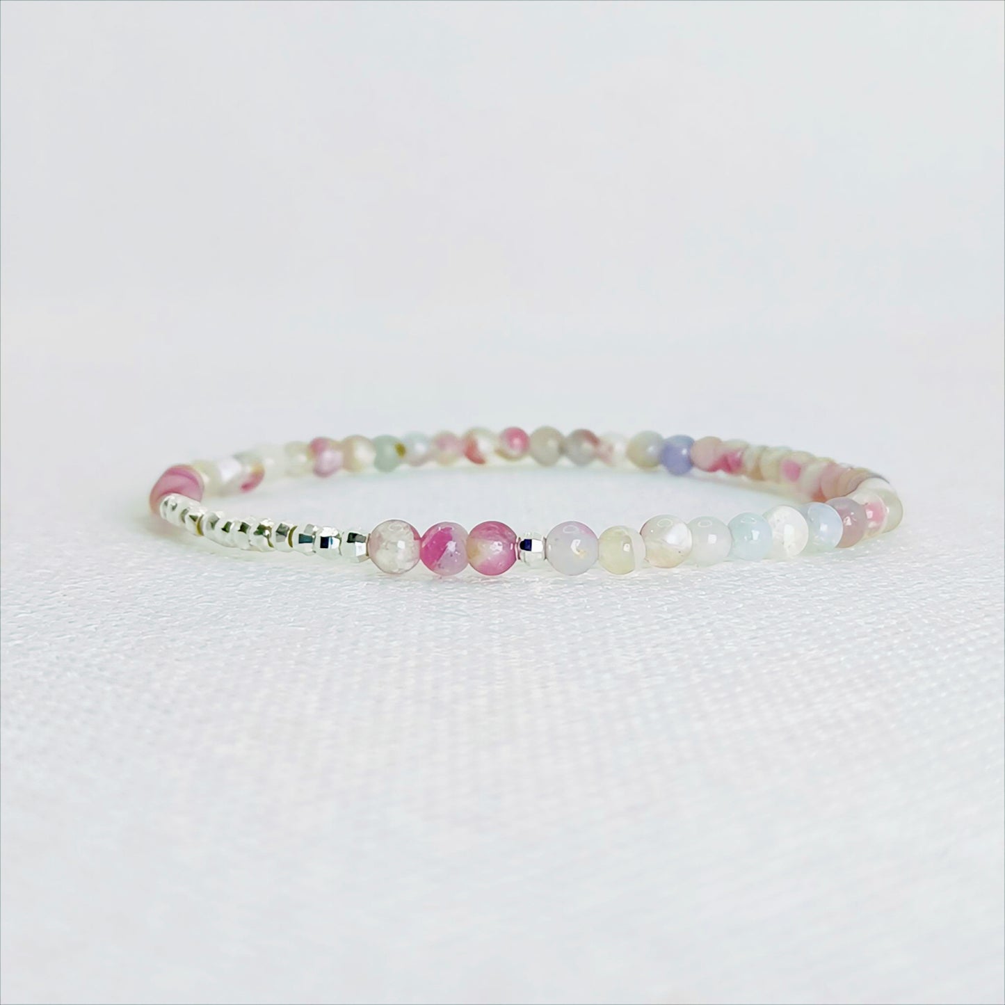 Aurora Bloom | Pink Tourmaline Bracelet