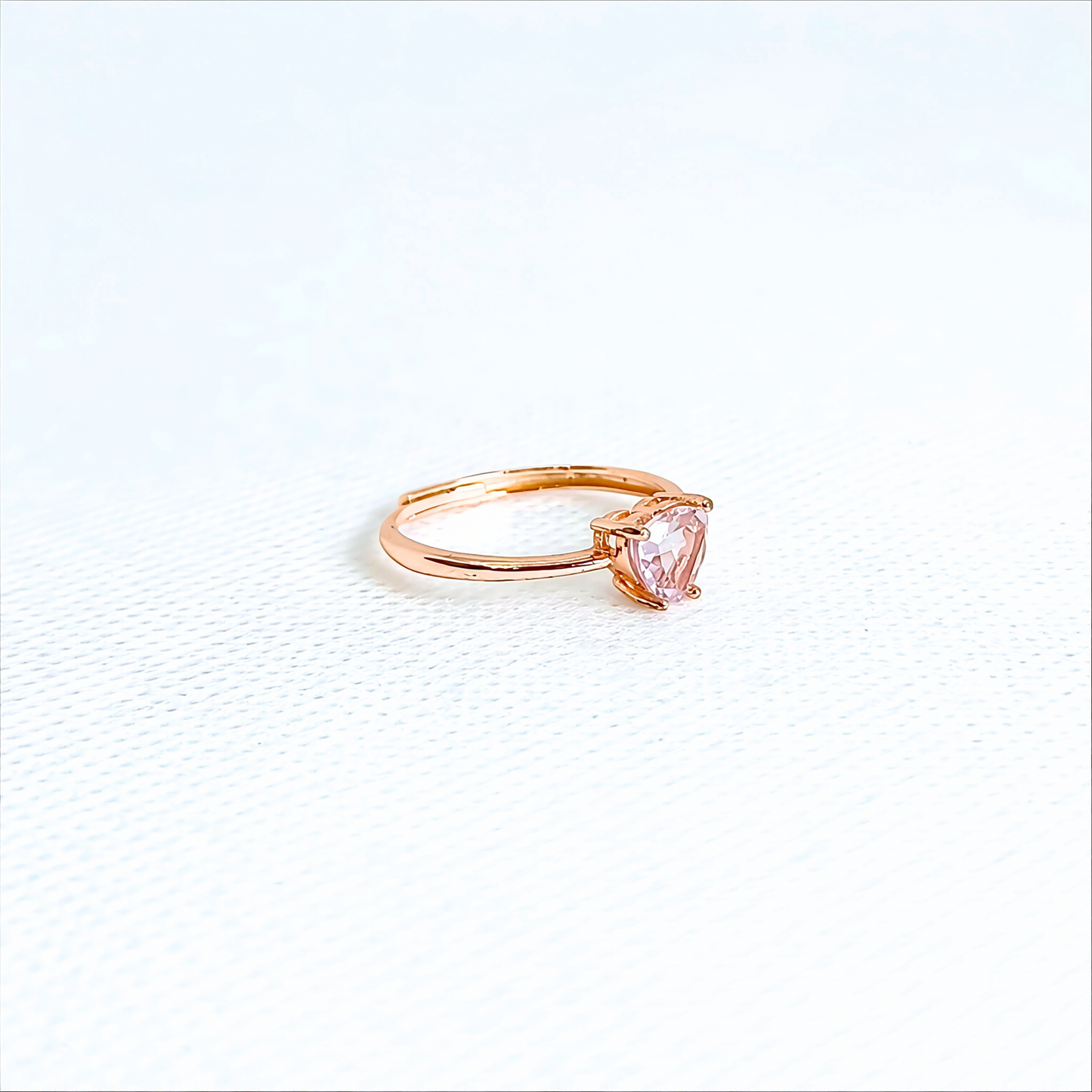Blushspell | Lavender Amethyst Heart Ring