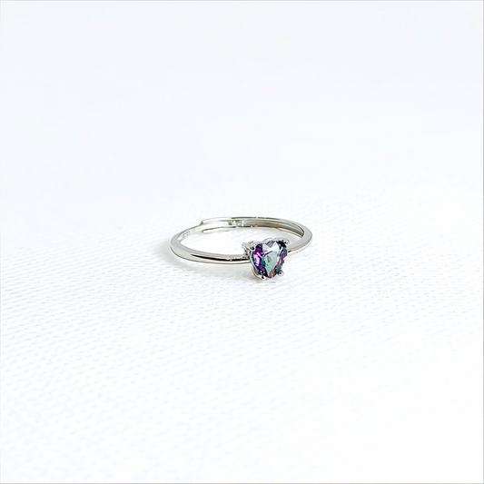 Mystveil | Mystic Topaz Heart Ring