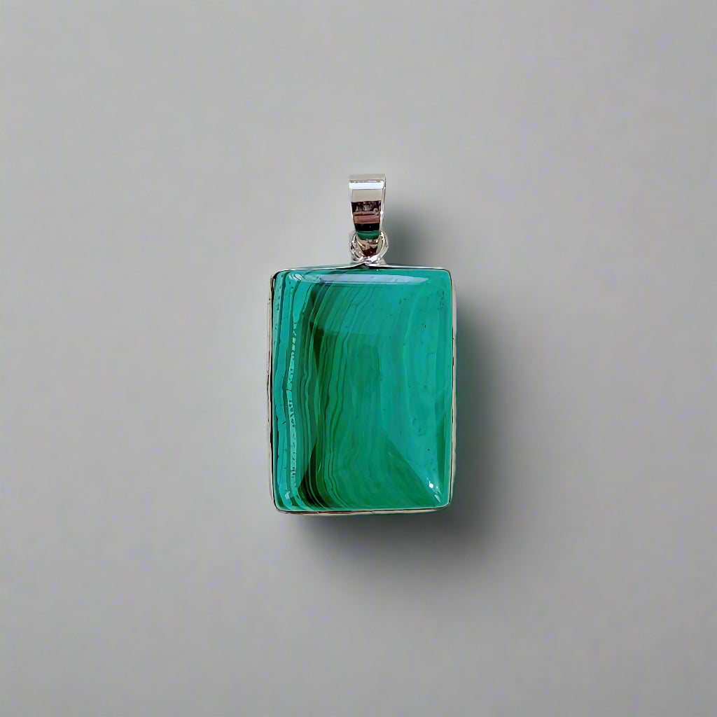 Forest Current | Malachite Pendant