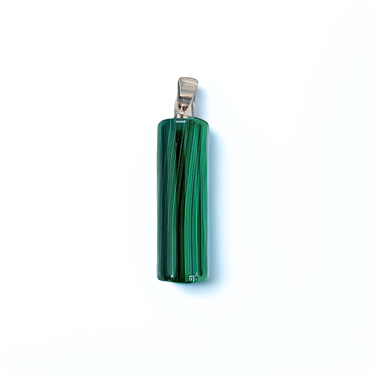 Verdant Column | Malachite Pendant