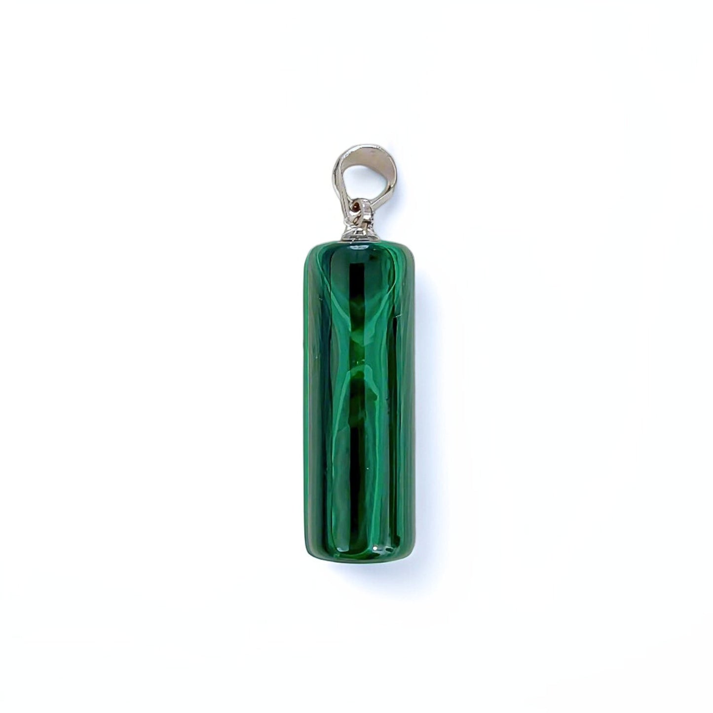 Verdant Column | Malachite Pendant