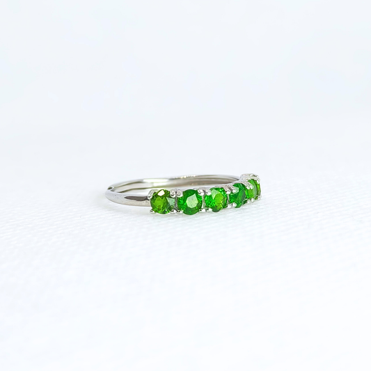 Verdant Linea | Diopside Ring