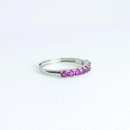Eclipse Linea | Purple Garnet Ring