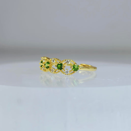 Everleaf | Diopside Vine Ring