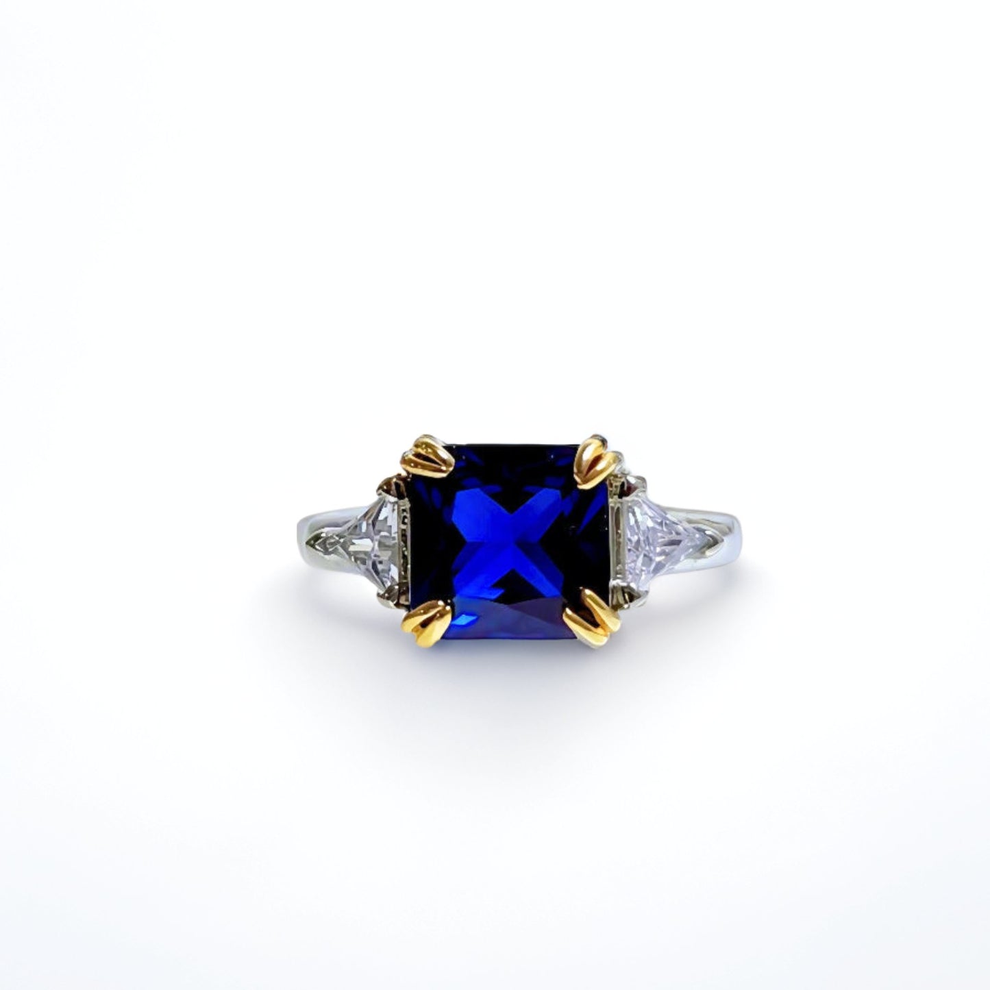 Nocturne Crown | Lab-Grown Sapphire Ring