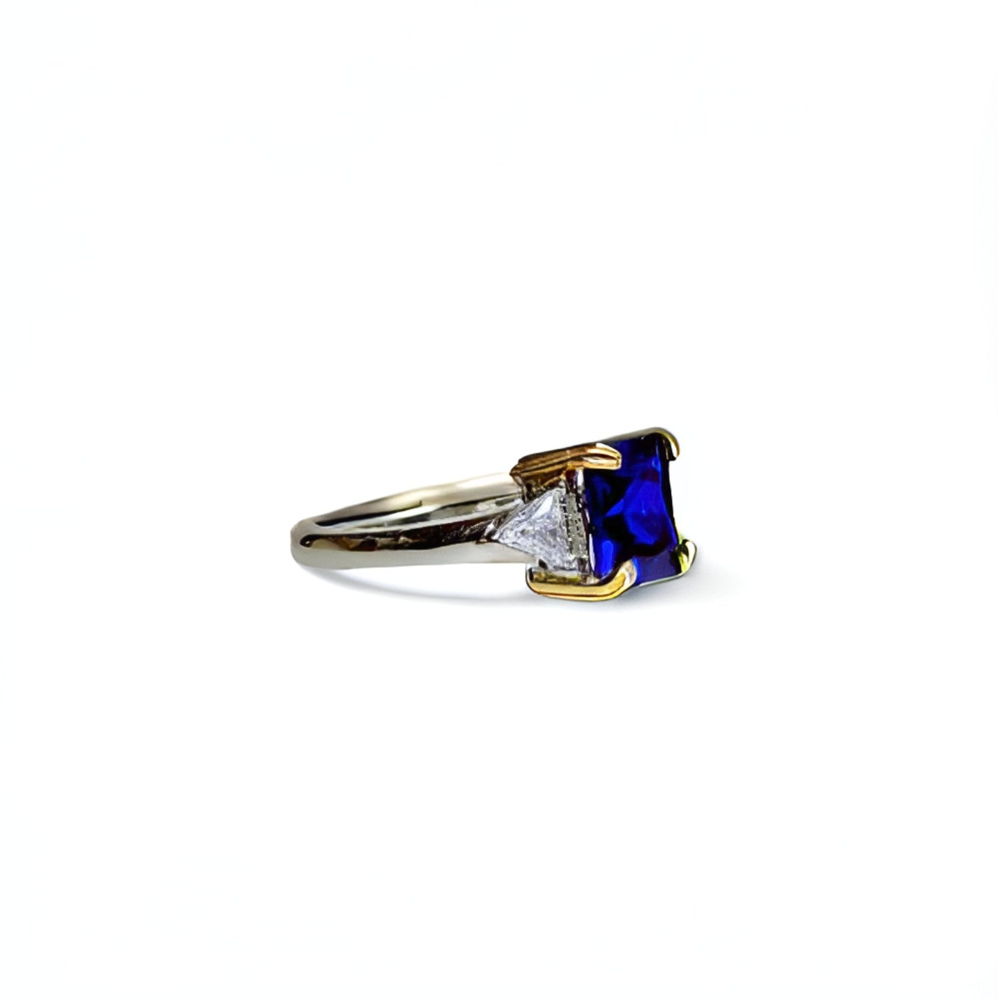 Nocturne Crown | Lab-Grown Sapphire Ring