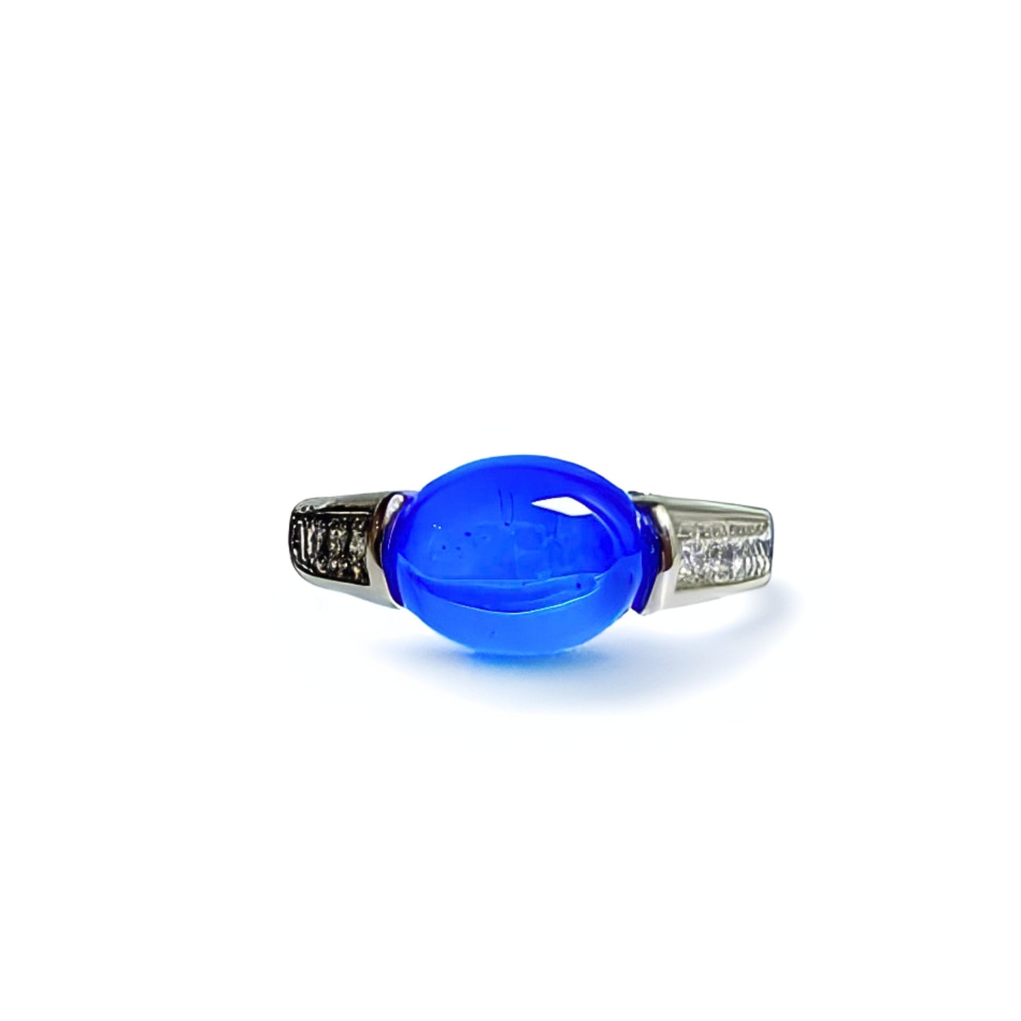 Sapphire Light | Lab-Grown Sapphire Cabochon Ring