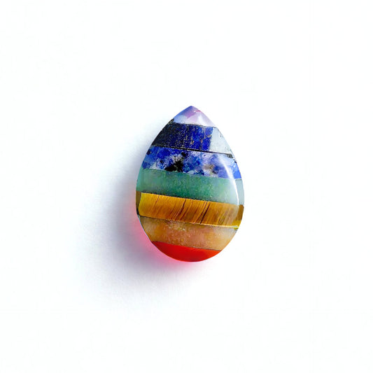 Chakra Balance | Mixed Crystal Worry Stone