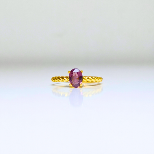 Twilight Helix | Spinel Ring