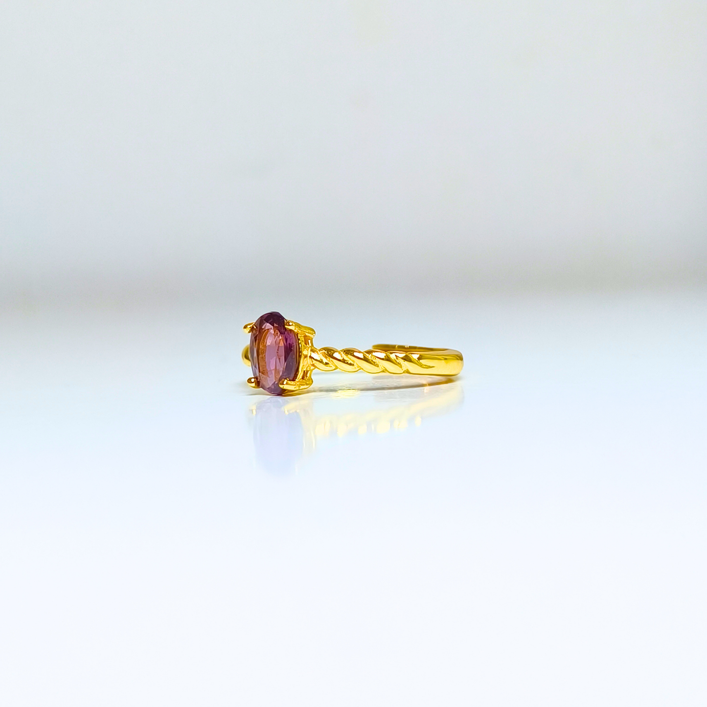 Twilight Helix | Spinel Ring