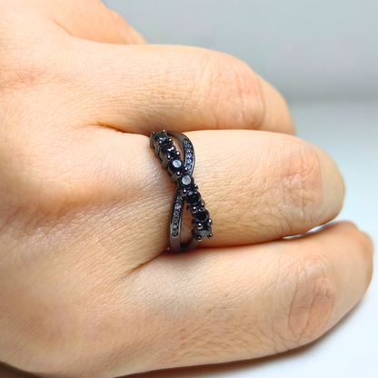 Infinite Night | Black Spinel Ring