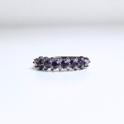 Noir Constellation | Black Spinel Ring