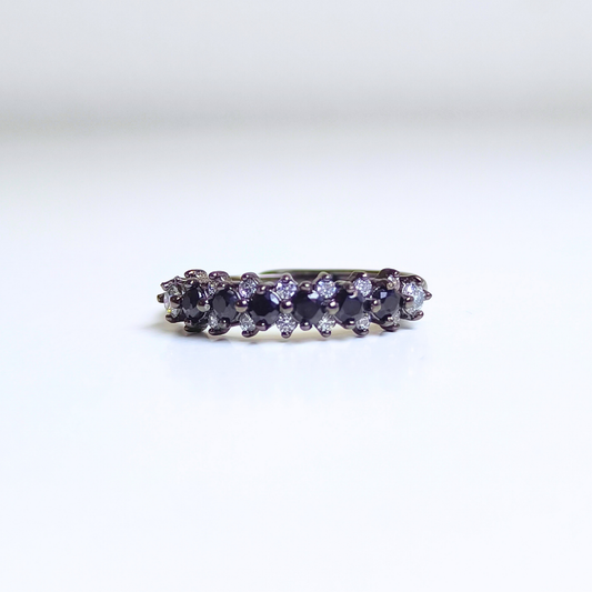 Noir Constellation | Black Spinel Ring