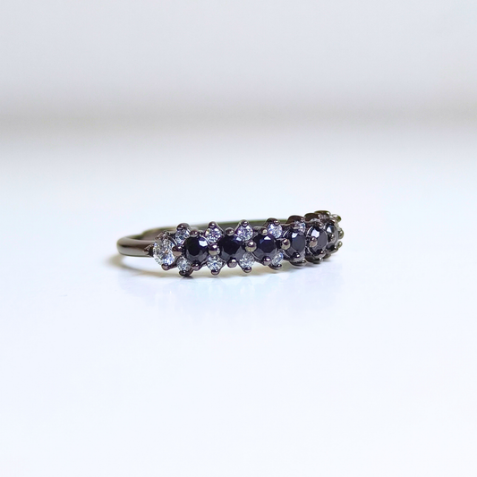 Noir Constellation | Black Spinel Ring