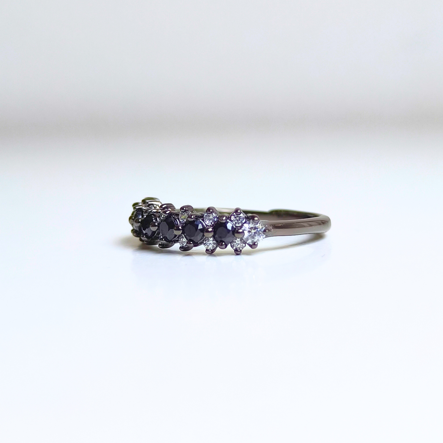 Noir Constellation | Black Spinel Ring