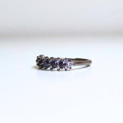 Noir Constellation | Black Spinel Ring