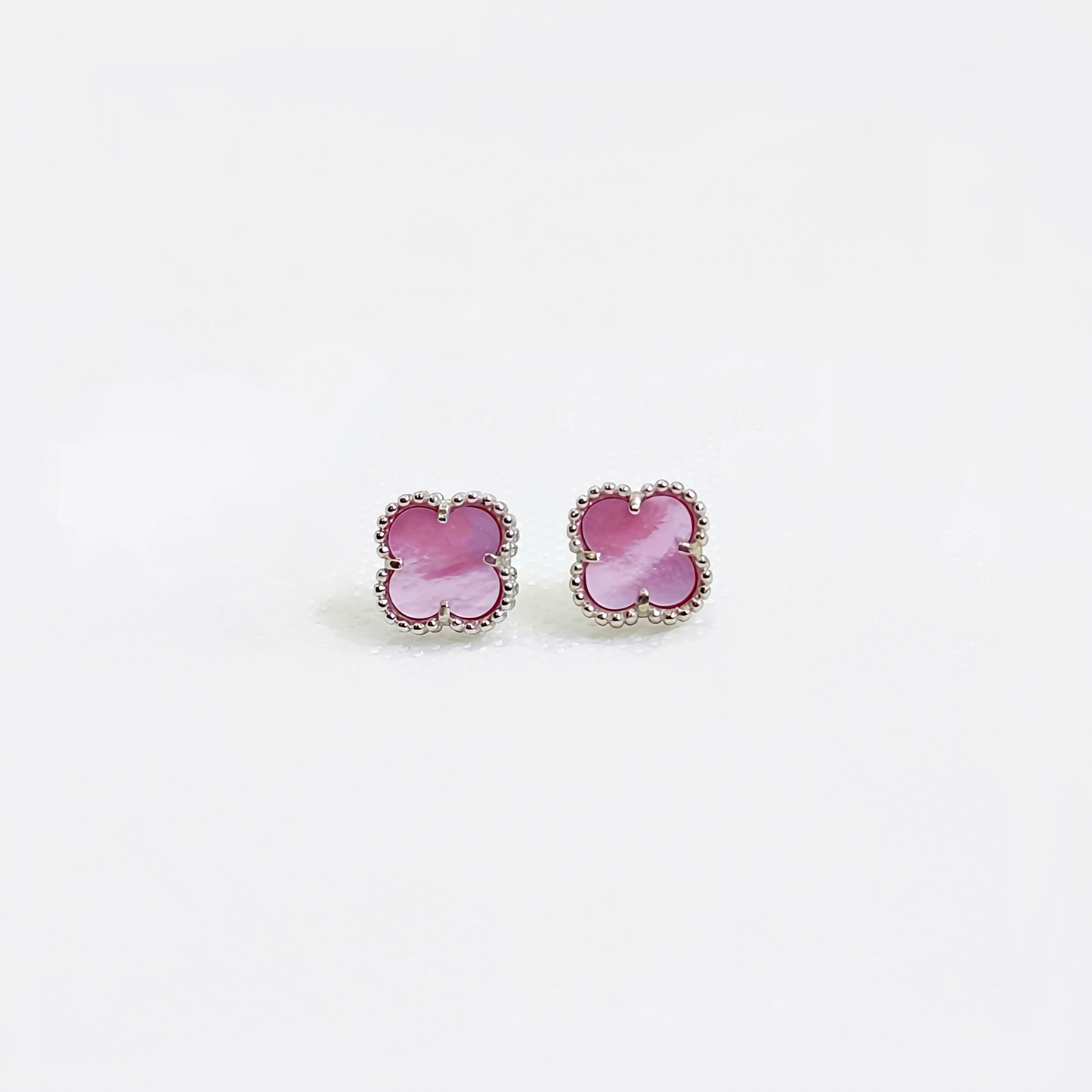 Celestial Clover | Gemstone Ear Studs