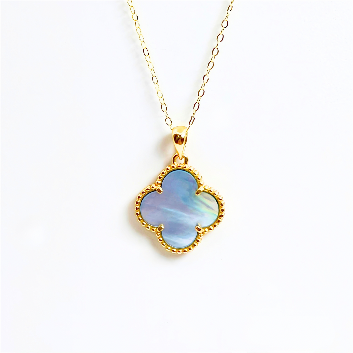 Celestial Clover | Gemstone Necklace