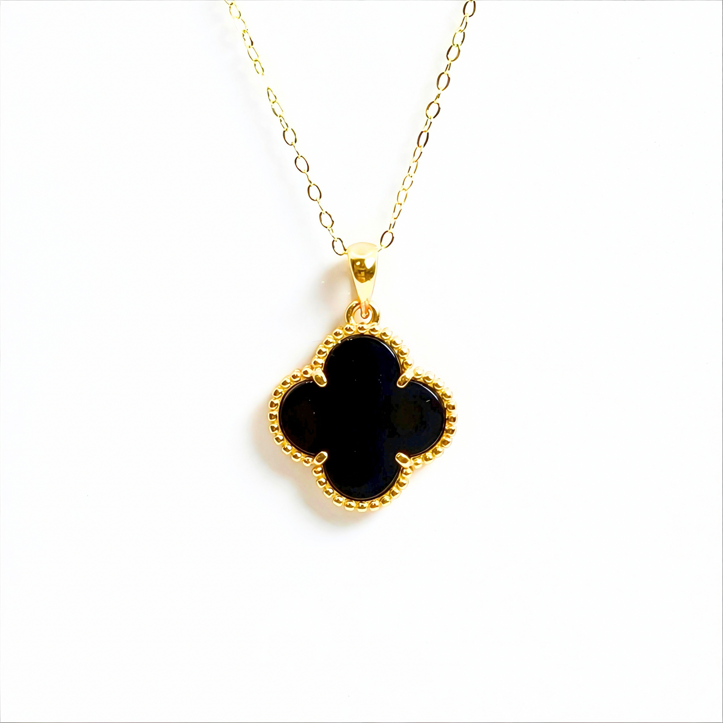 Celestial Clover | Gemstone Necklace