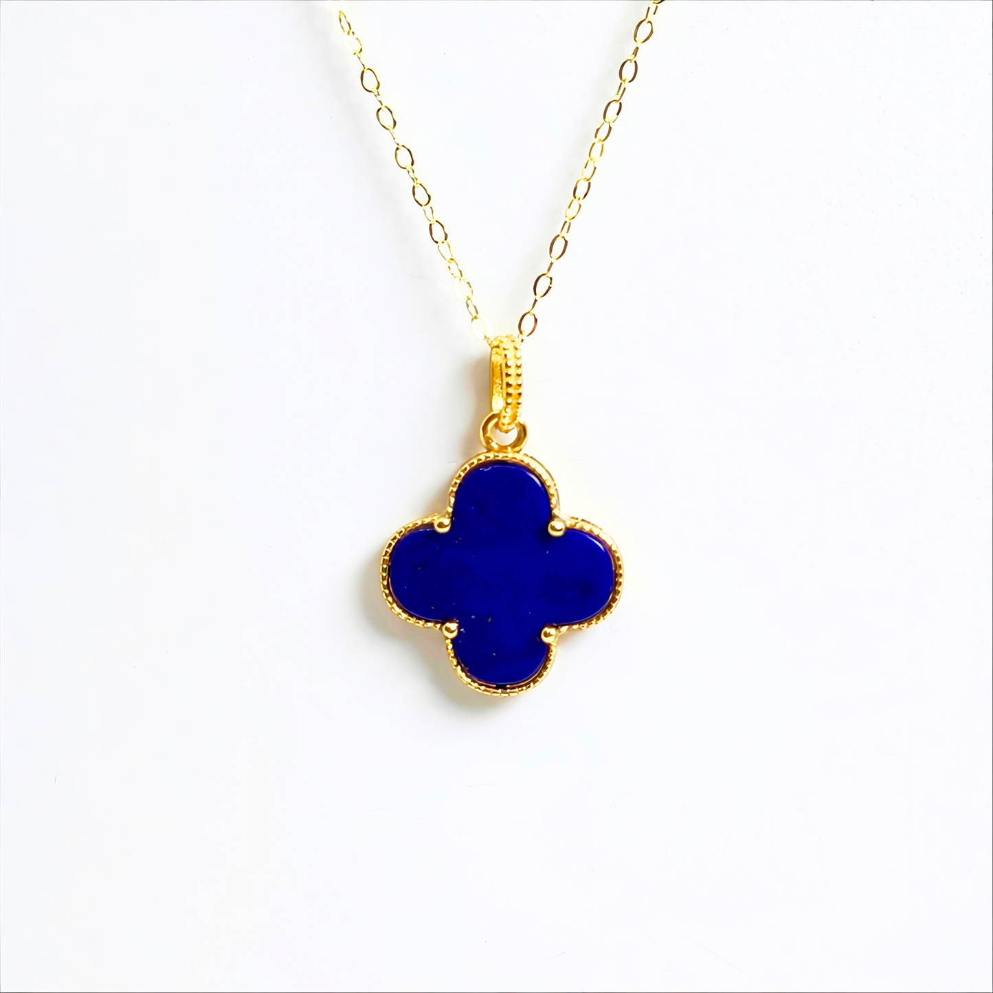 Celestial Clover | Gemstone Necklace