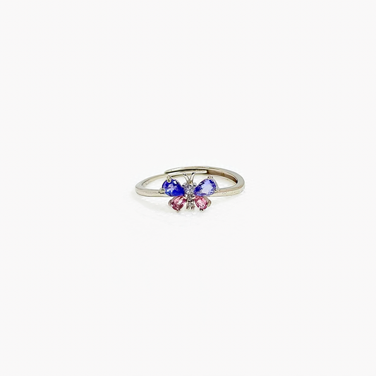 Wingveil Duet | Tanzanite Butterfly Ring