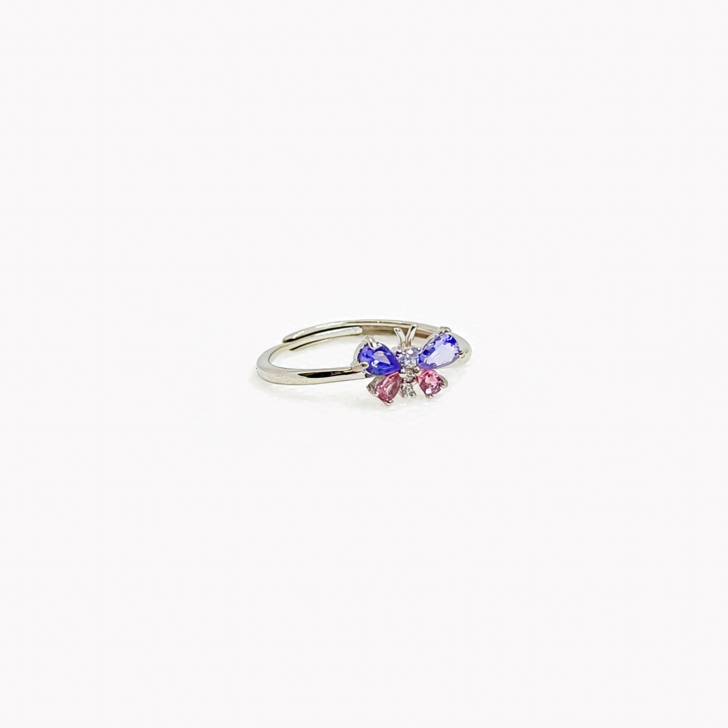 Wingveil Duet | Tanzanite Butterfly Ring