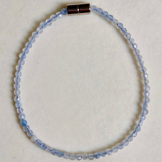 Aquamarine | Faceted Gemstone Bracelet