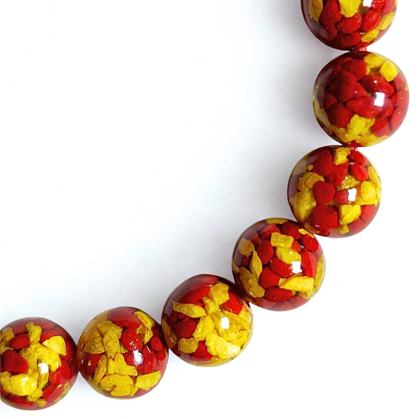 Fortune Flame | Cinnabar & Realgar Gemstone Bracelet