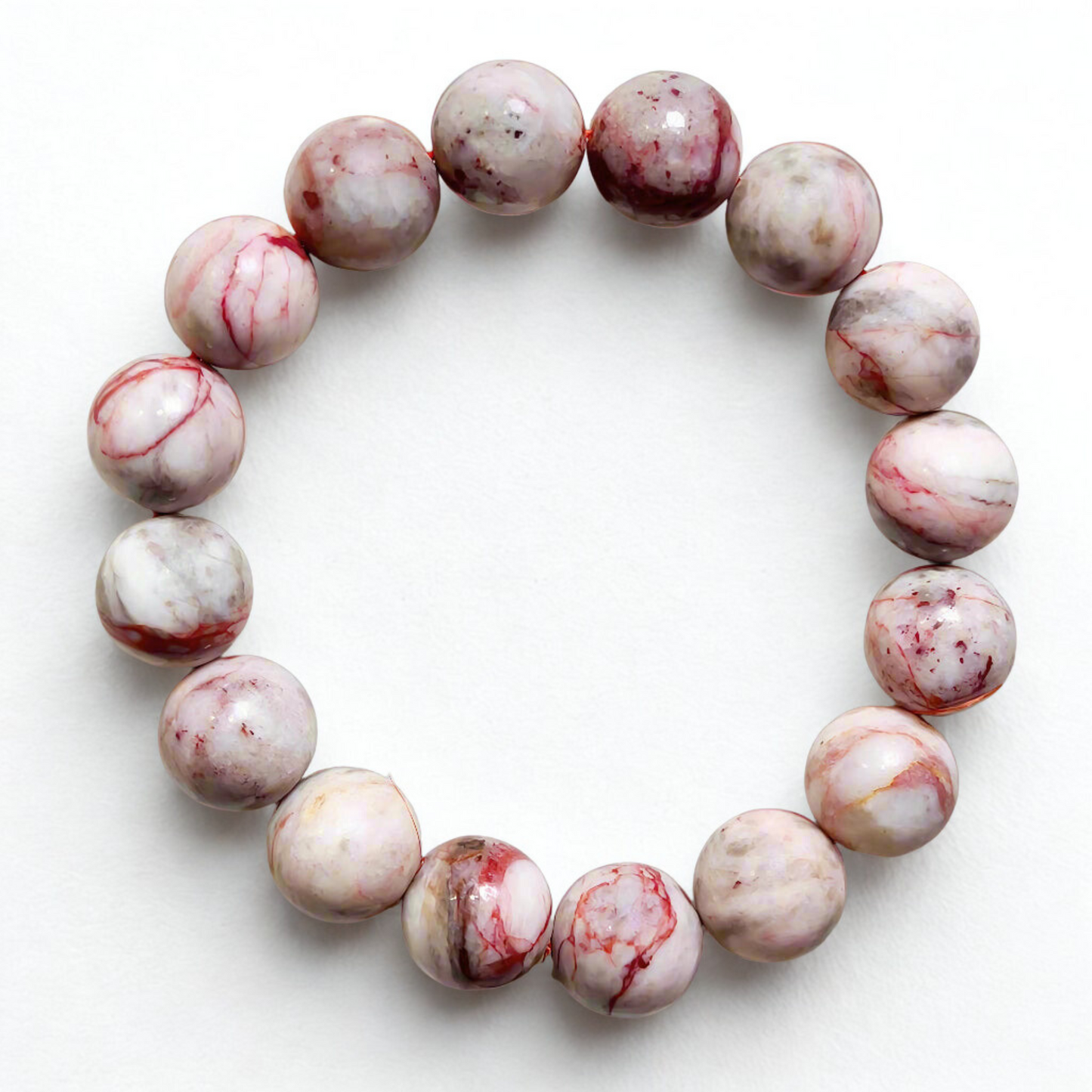 Lunaria Root | Raw Cinnabar Bracelet