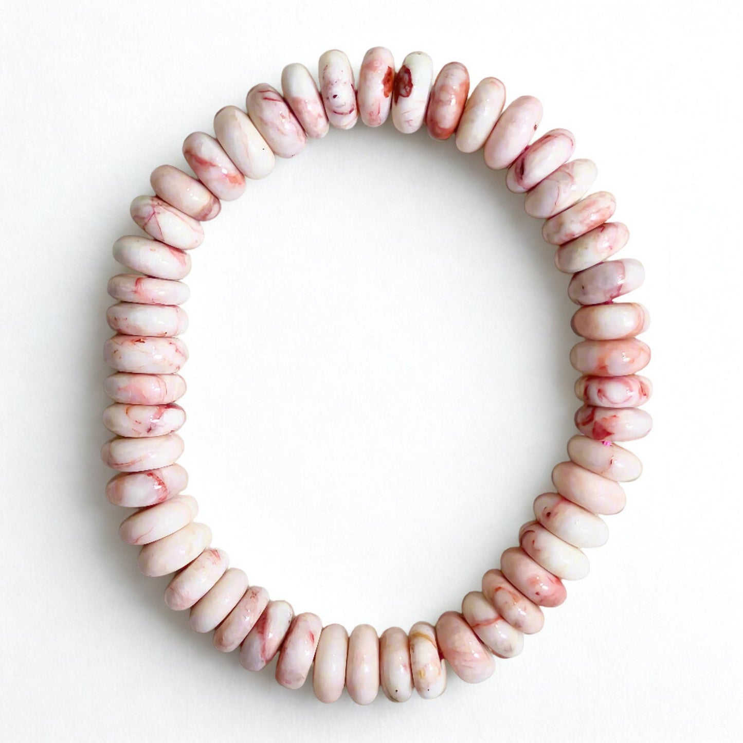 Moonroot | Raw Cinnabar Bead Bracelet