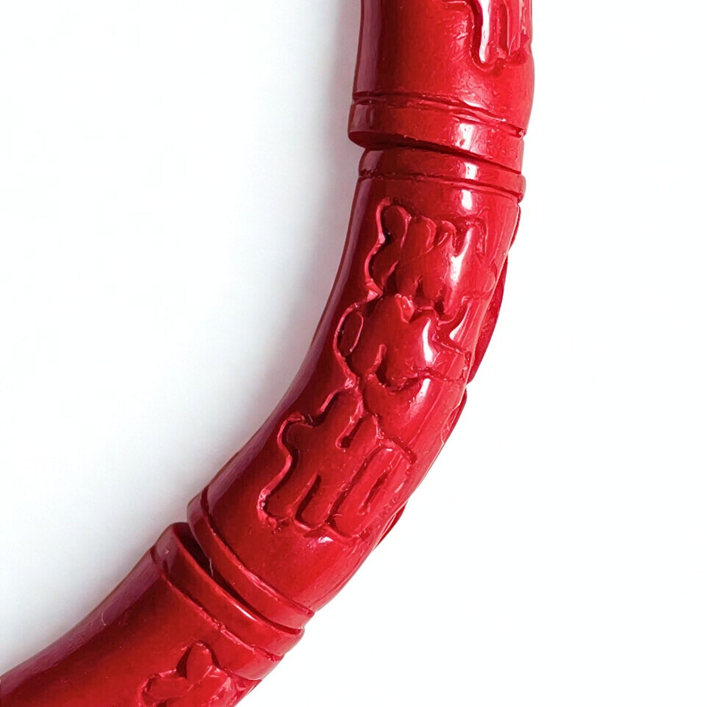 Auspicious Flow | Cinnabar Realgar Ruyi Bracelet