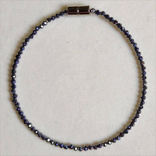 Hematite | Faceted Gemstone Bracelet