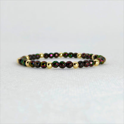 Midnight Prism | Hematite Bracelet
