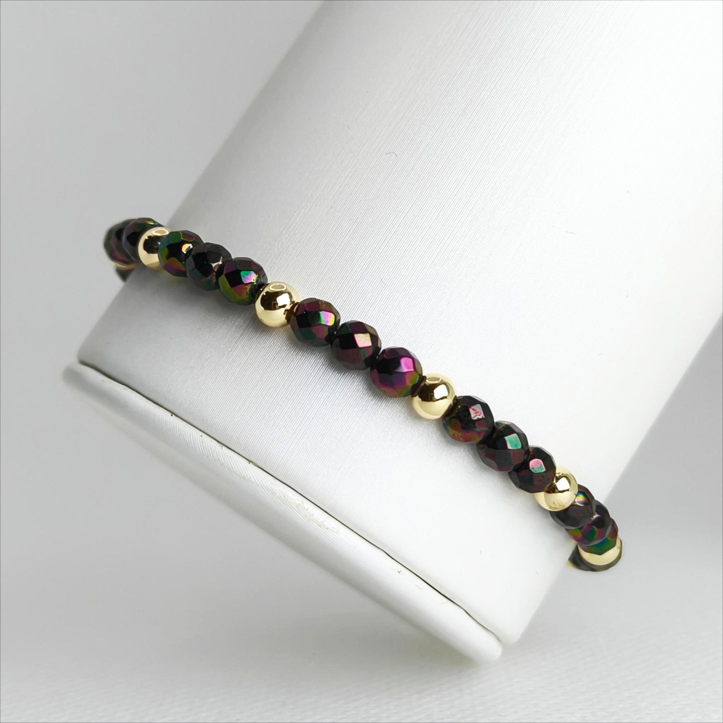 Midnight Prism | Hematite Bracelet