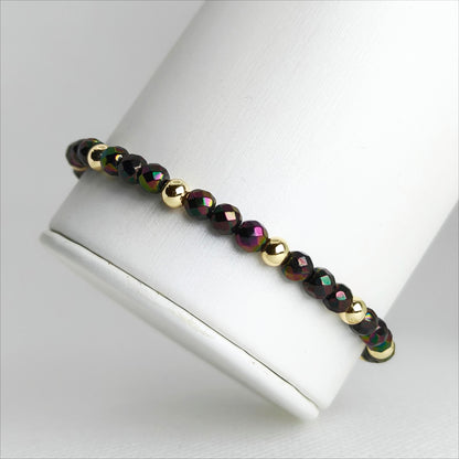 Midnight Prism | Hematite Bracelet