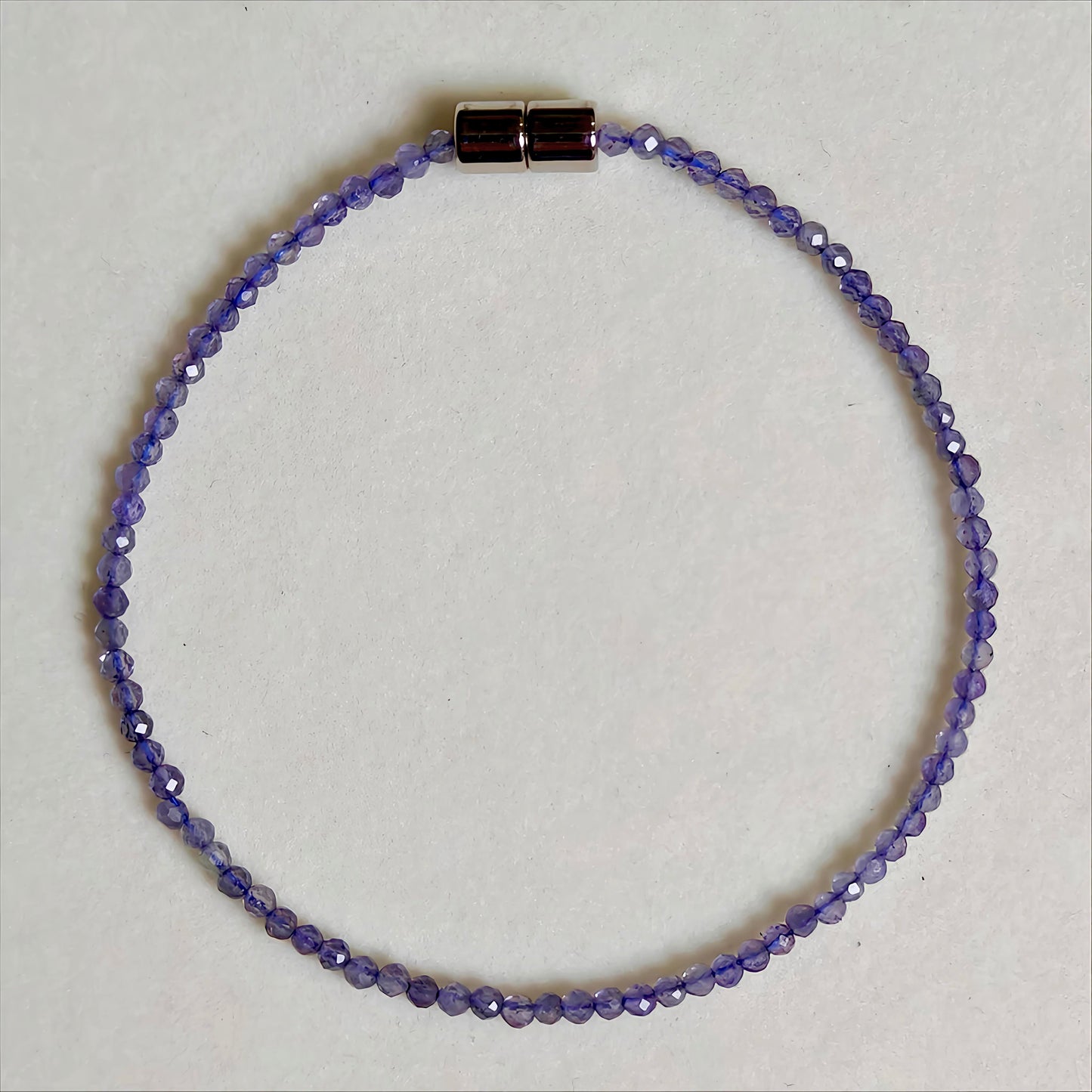 Iolite | Faceted Gemstone Bracelet