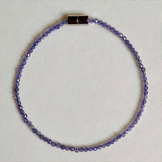 Iolite | Faceted Gemstone Bracelet
